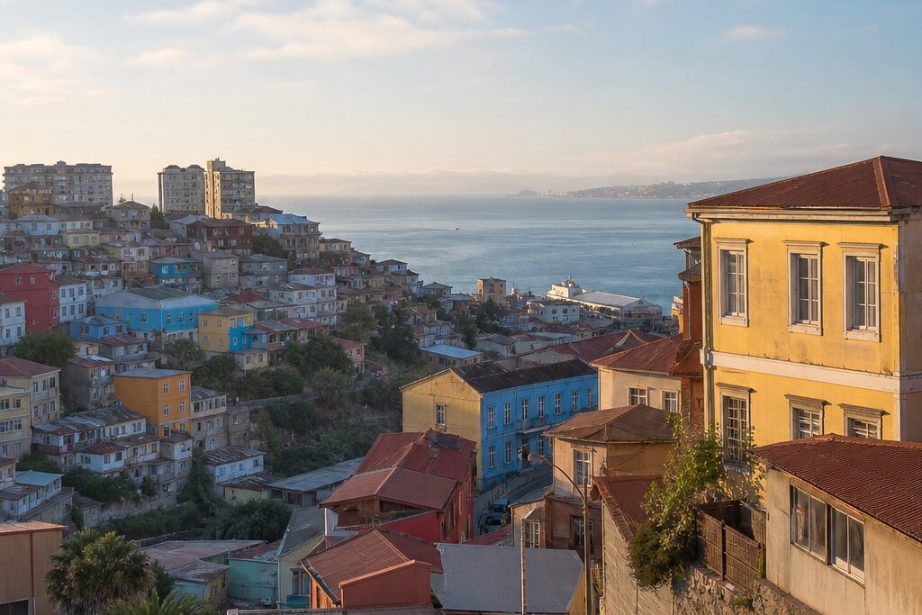 Valparaíso panorama, Chile