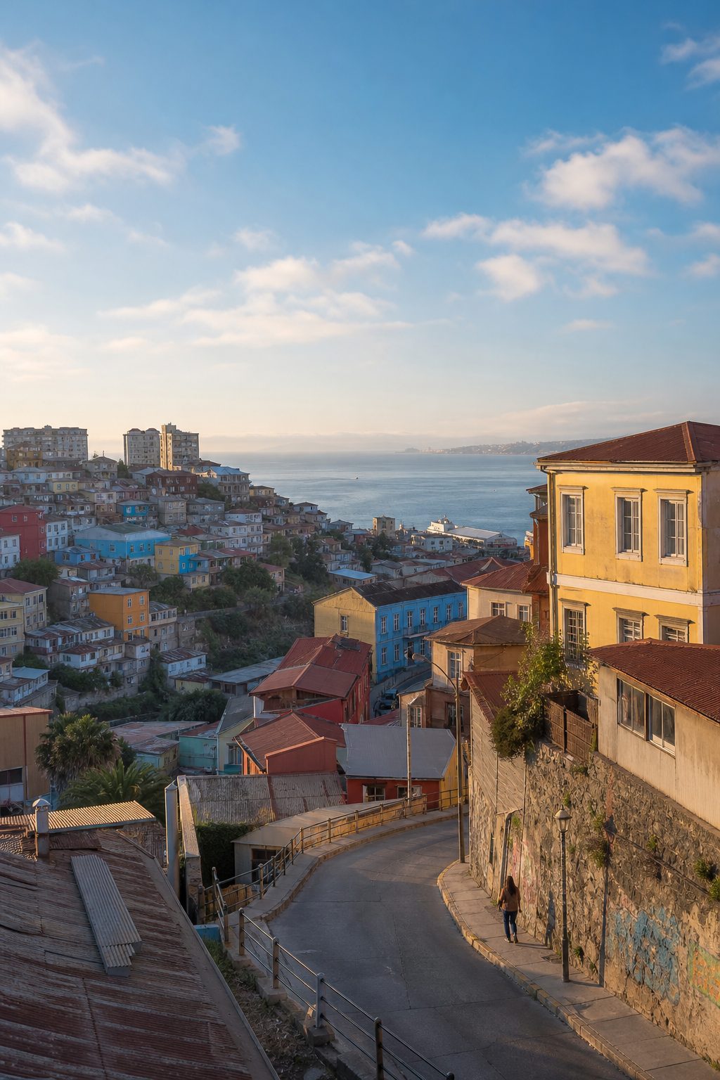 Valparaíso panorama, Chile
